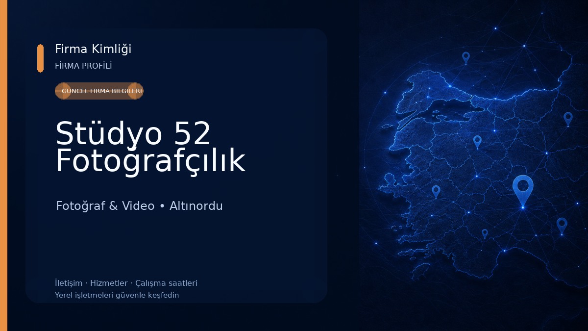 Stüdyo 52 Fotoğrafçılık 