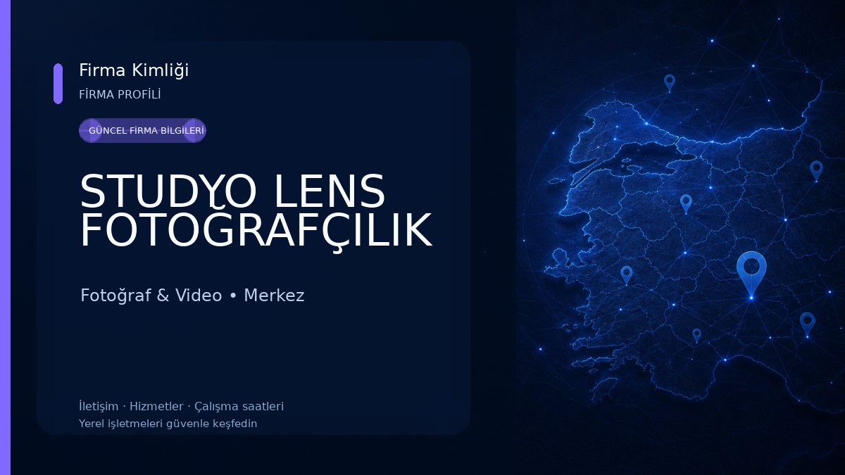 STUDYO LENS FOTOĞRAFÇILIK Fotoğraf & Video