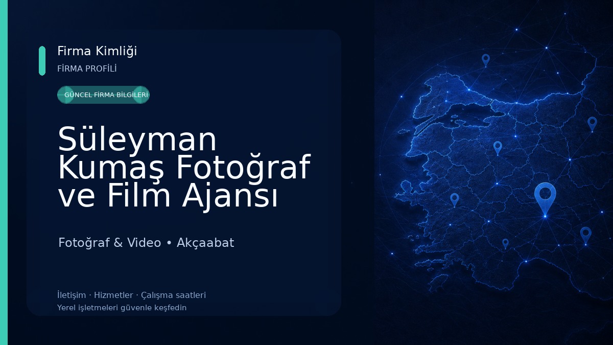 Süleyman Kumaş Fotoğraf ve Film Ajansı