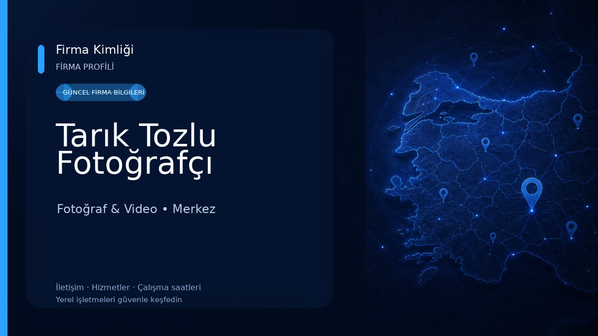 Tarık Tozlu Fotoğrafçı 