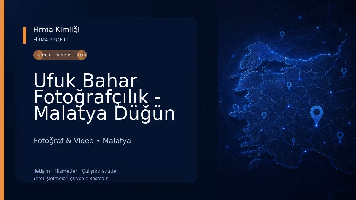 Ufuk Bahar Fotoğrafçılık - Malatya Düğün Fotoğrafçısı Fotoğraf & Video