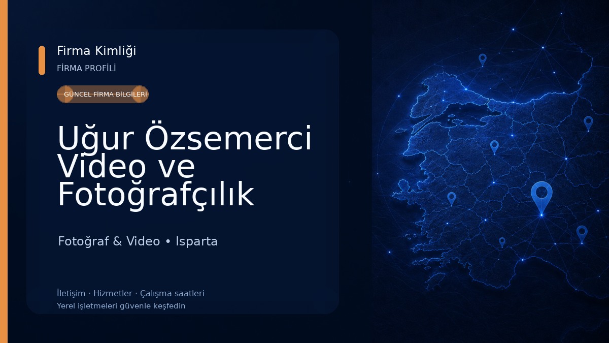 Uğur Özsemerci Video ve Fotoğrafçılık Hizmetleri Fotoğraf & Video
