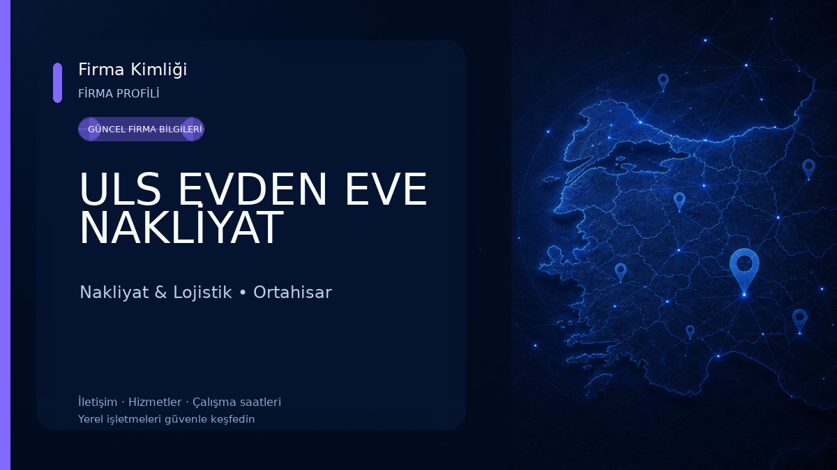 ULS EVDEN EVE NAKLİYAT Nakliyat & Lojistik