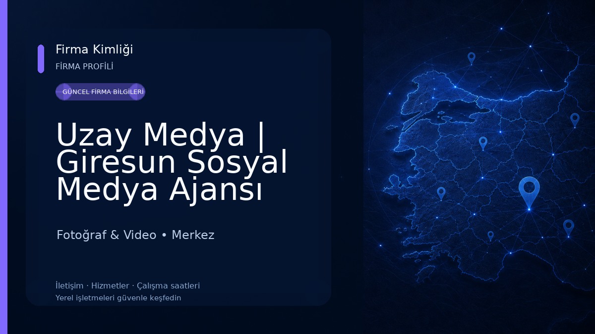 Uzay Medya | Giresun Sosyal Medya Ajansı Fotoğraf & Video