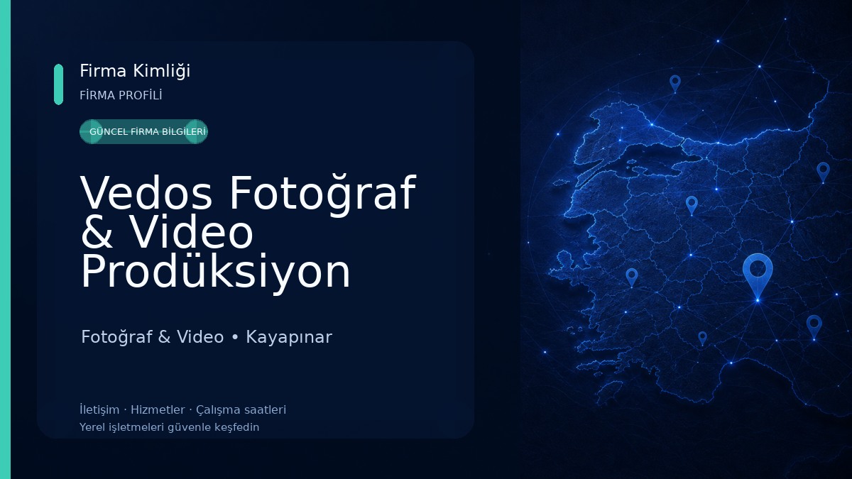 Vedos Fotoğraf & Video Prodüksiyon