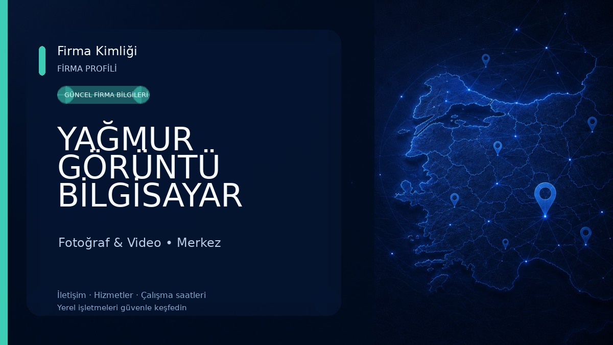YAĞMUR GÖRÜNTÜ BİLGİSAYAR 