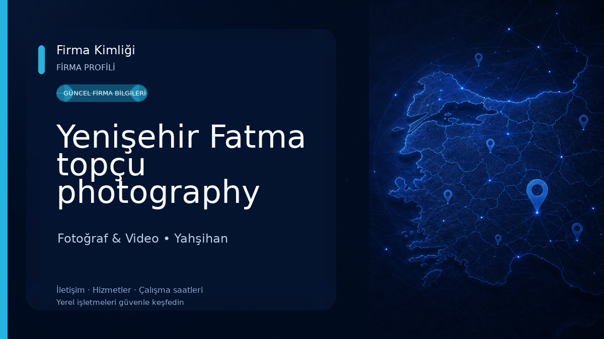 Yenişehir Fatma topçu photography Fotoğraf & Video