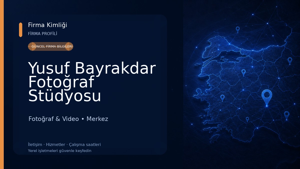 Yusuf Bayrakdar Fotoğraf Stüdyosu