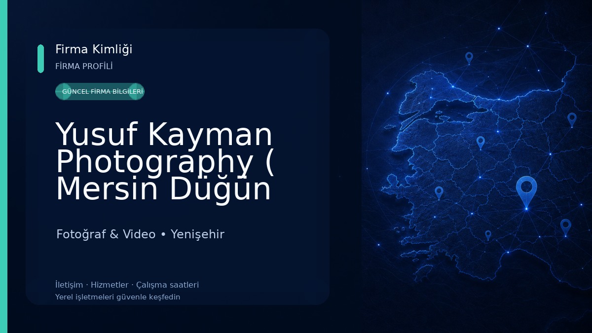 Yusuf Kayman Photography ( Mersin Düğün Fotoğrafçısı)