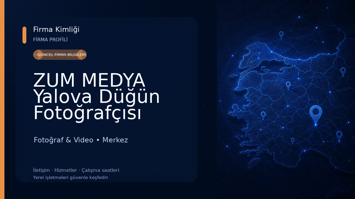 ZUM MEDYA Yalova Düğün Fotoğrafçısı